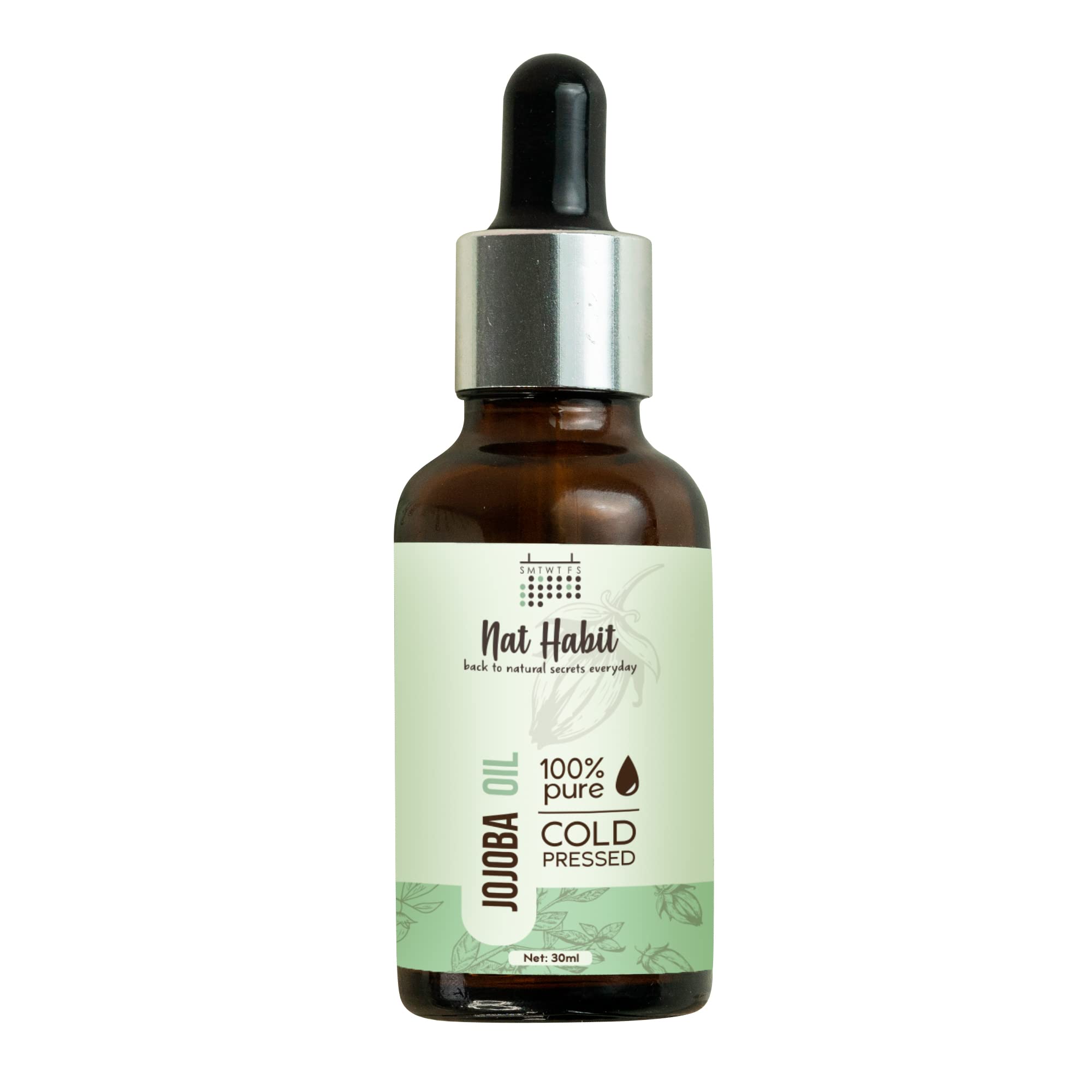 Cold Pressed 100% Pure Jojoba Oil for Skin & Hair