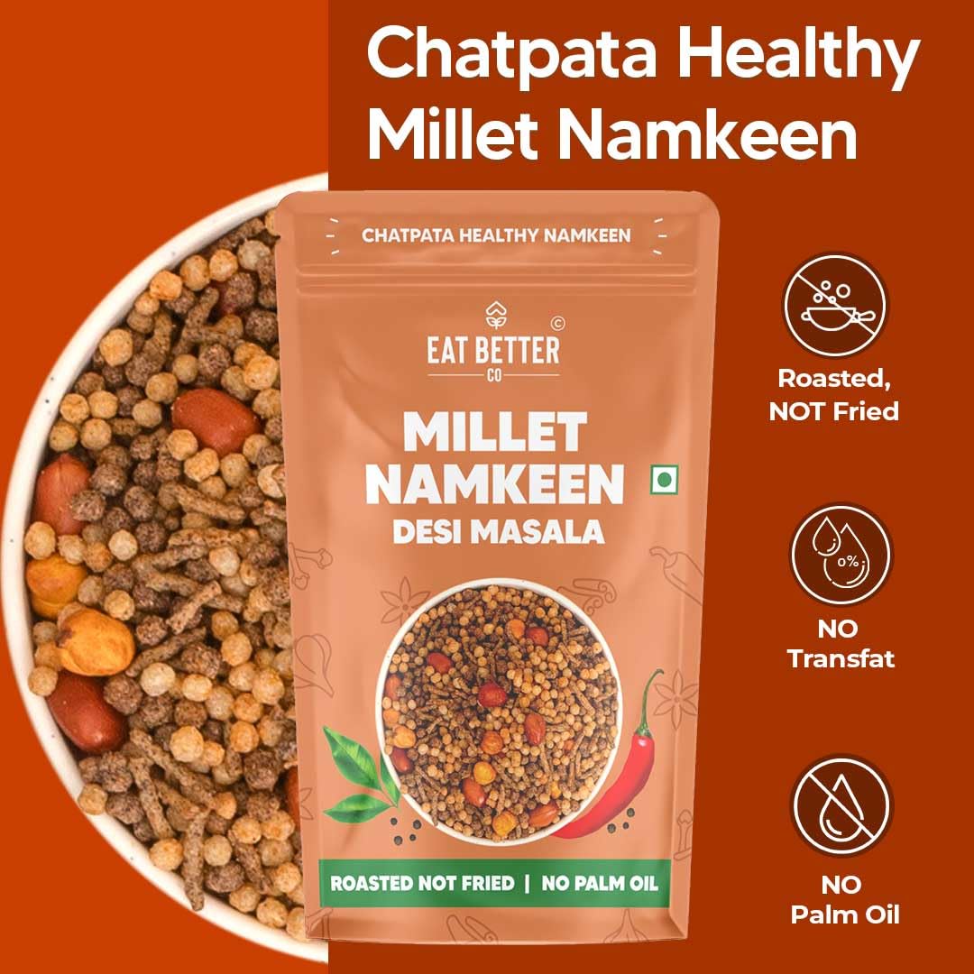 Millet Namkeen Desi Masala Roasted Snacks