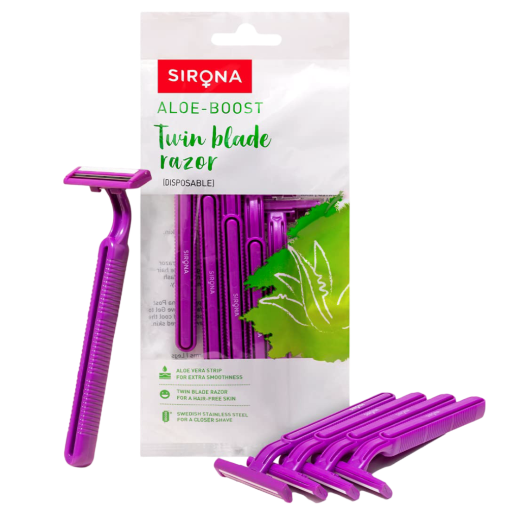 Aloe Boost Twin Blade Disposable Razor