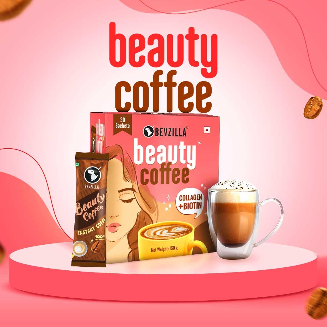 30 Instant Beauty Coffee Infused with Marine Collagen