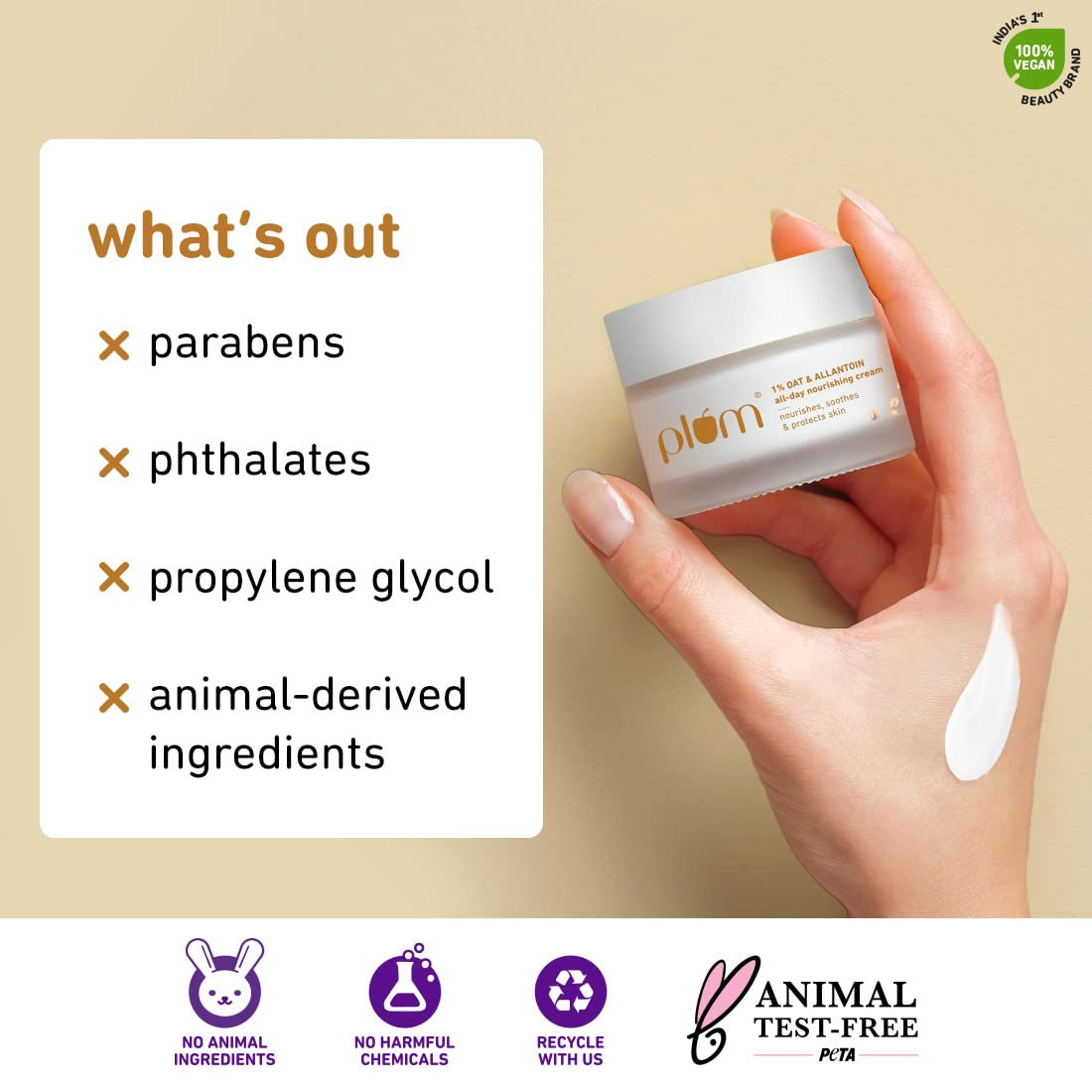 Prebiotic Oat Moisturizing Cream