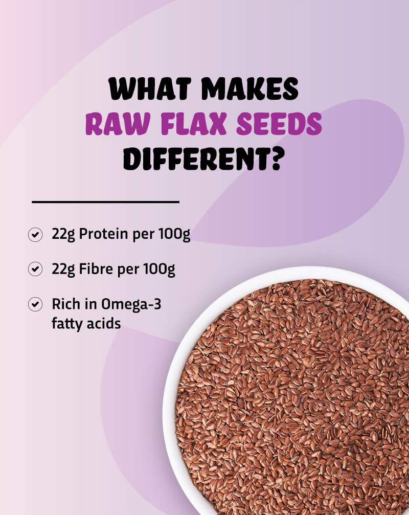 Raw Flax Seeds