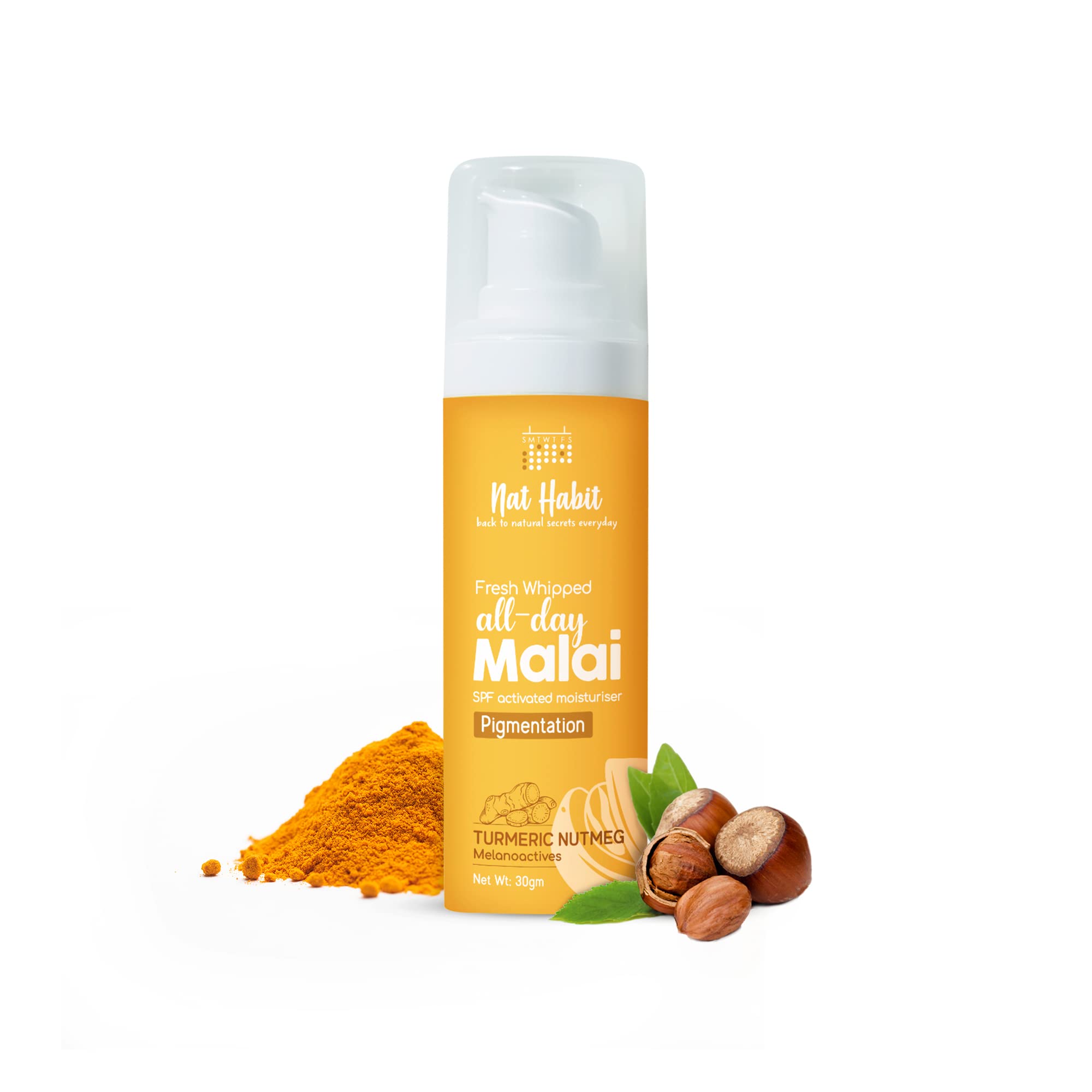 Turmeric Face Malai Cream for Skin Glow