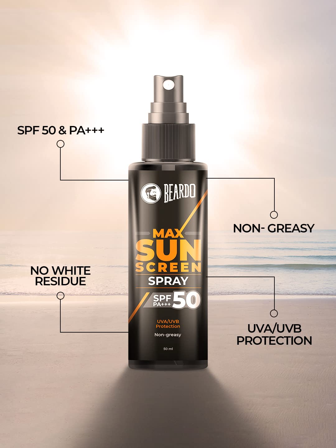 Max Sunscreen Spray SPF-50