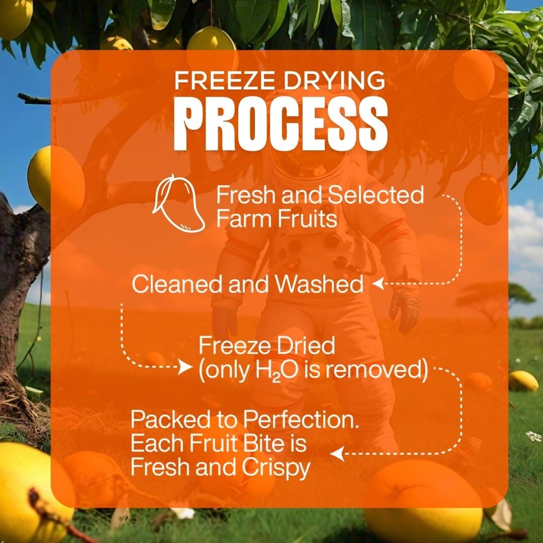 Freeze Dried Mango Chips