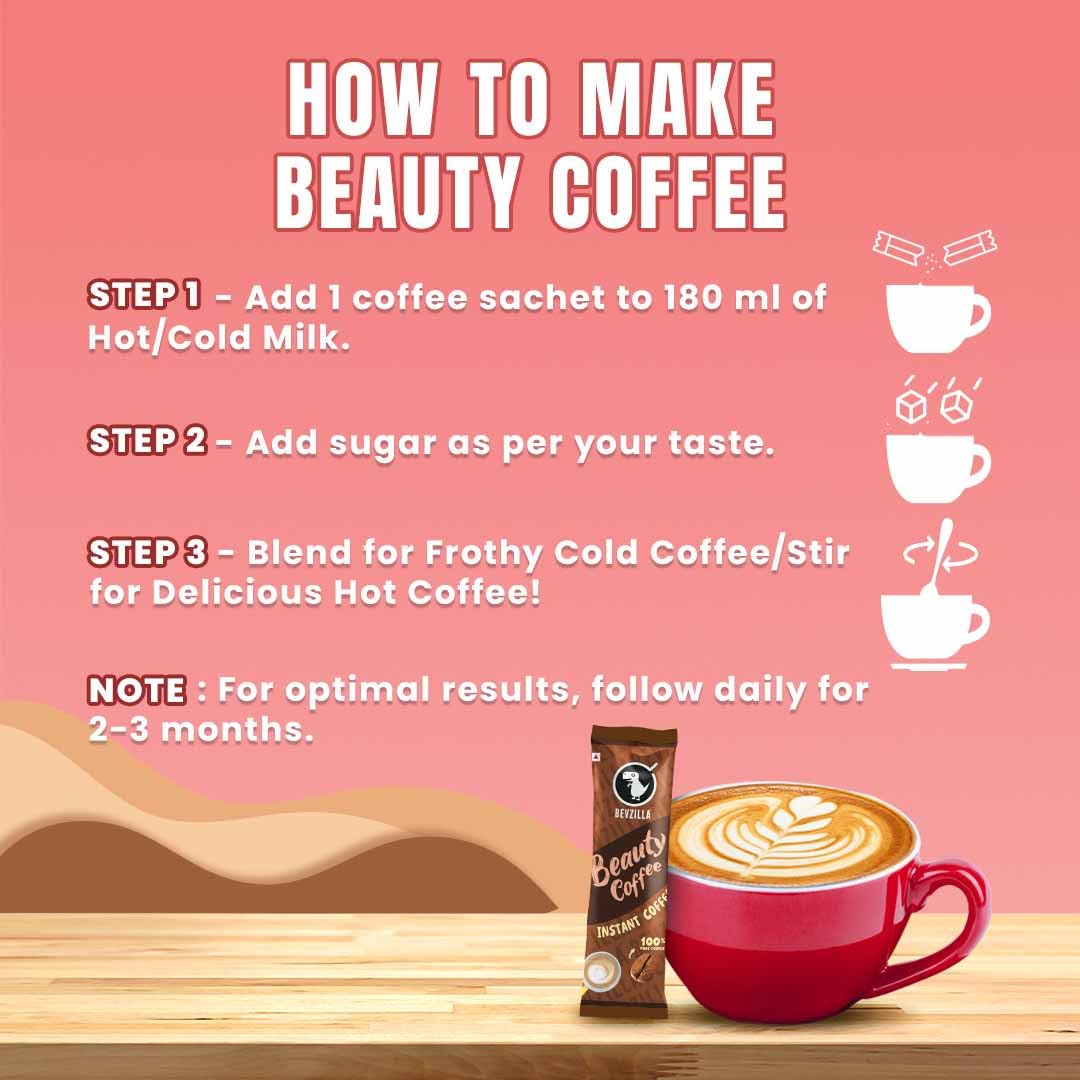 30 Instant Beauty Coffee Infused with Marine Collagen