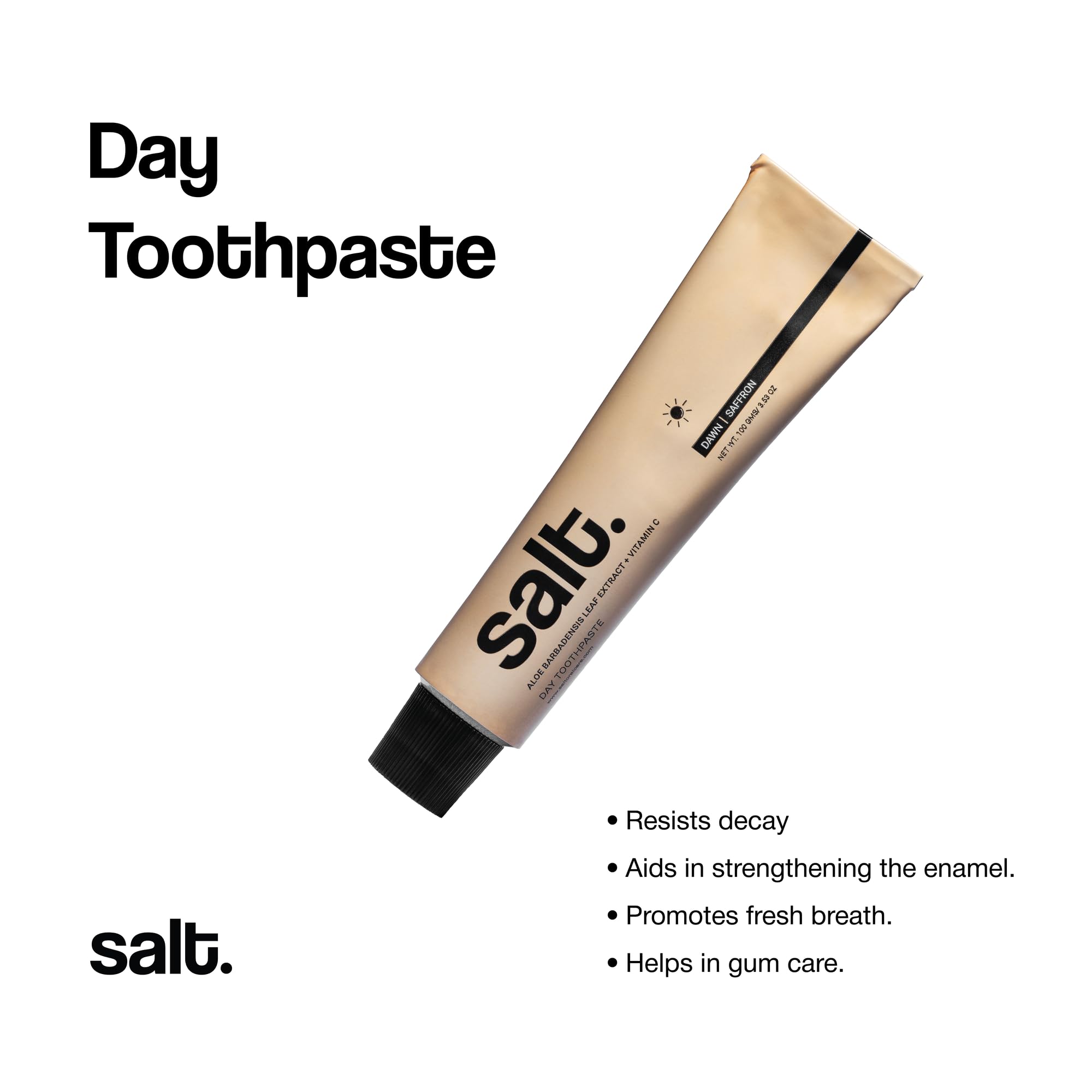 Salt Saffron Day Toothpaste