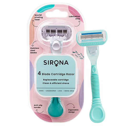 4 Blade Resuable Cartridge Razor