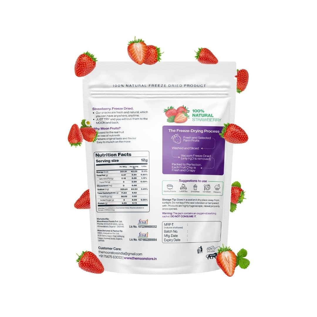 Freeze Dried Strawberry Chips