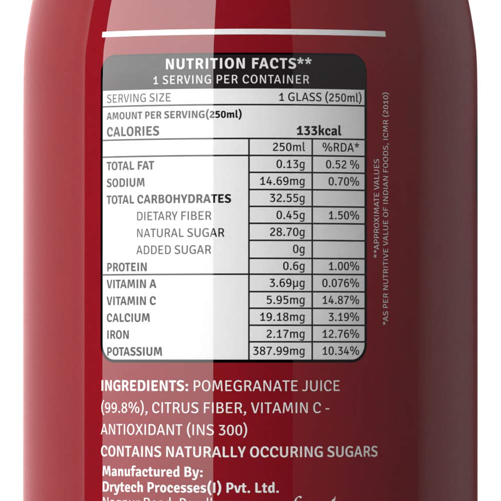 Pomegranate Juice Pack