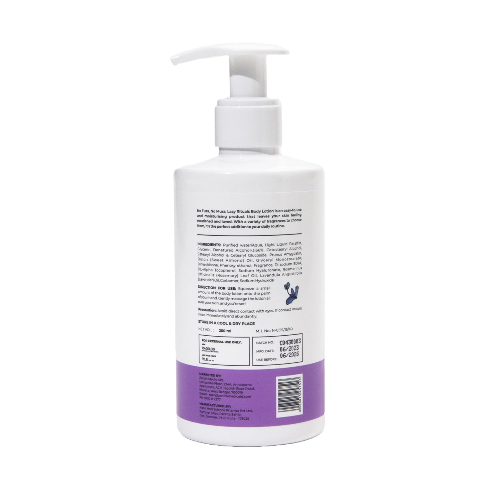 Lavender & Rosemary Body Lotion