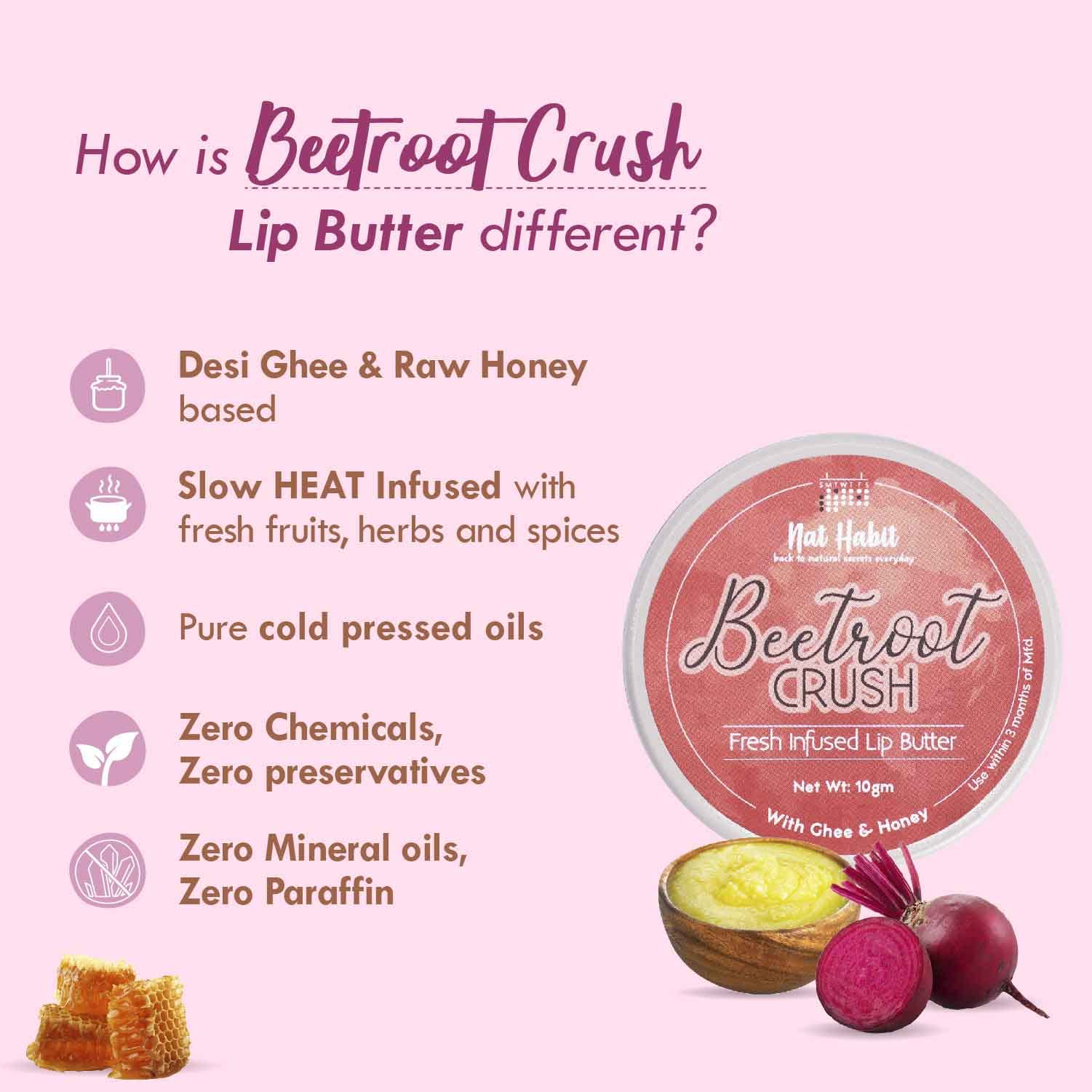 Lip Balm Fresh Beetroot Crush