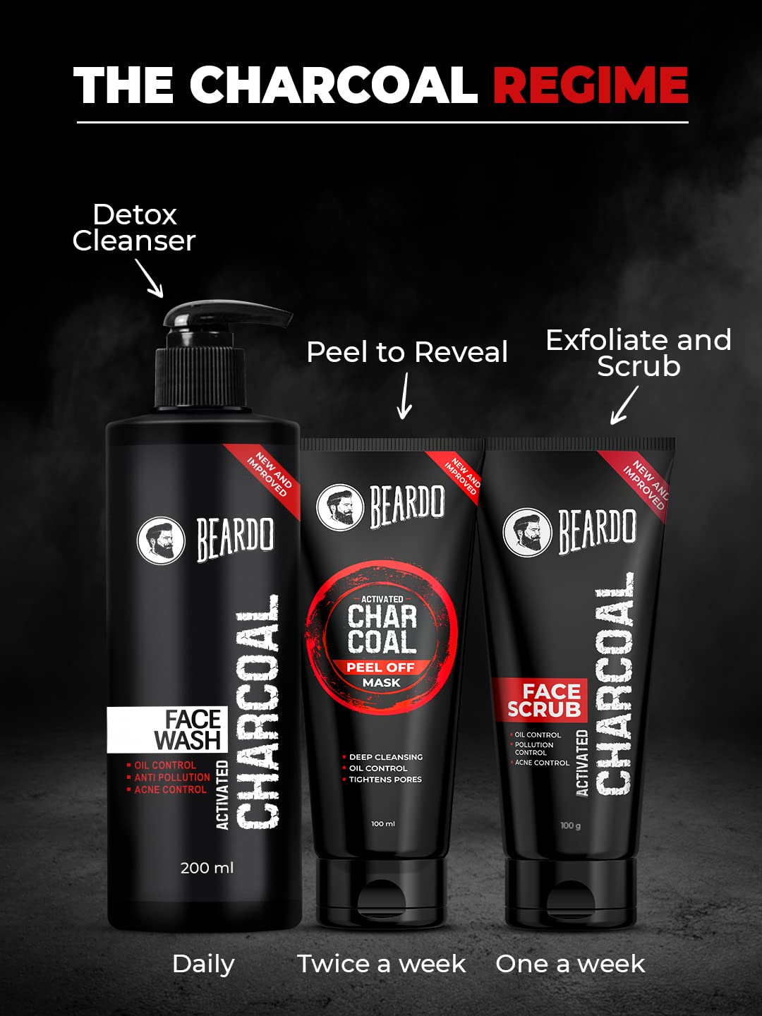 Activated Charcoal Pell Off Facewash