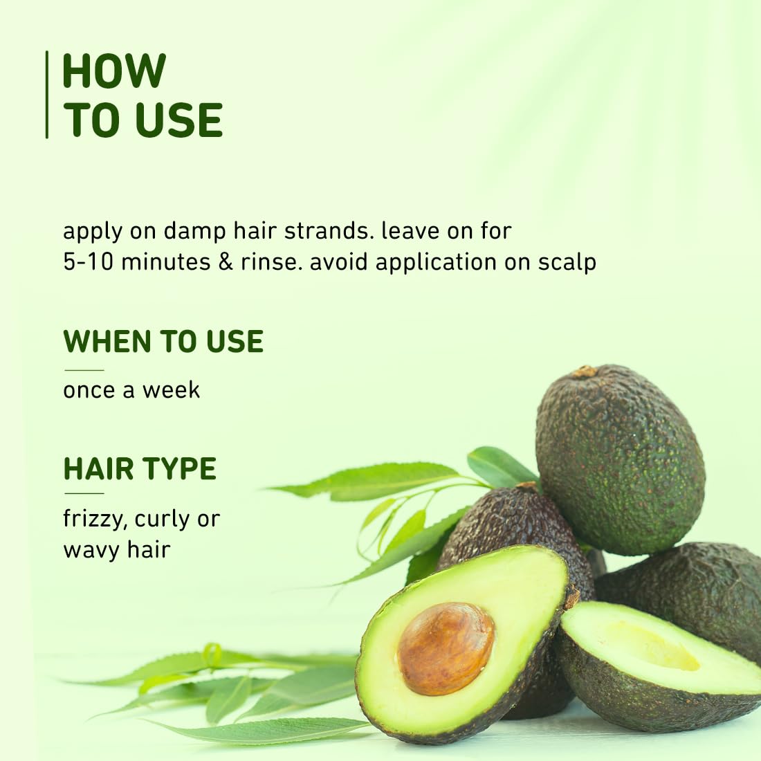 Avocado and Argan oil Hair Mask