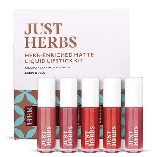 Herb Enriched Matte Liquid Lipstick Kit