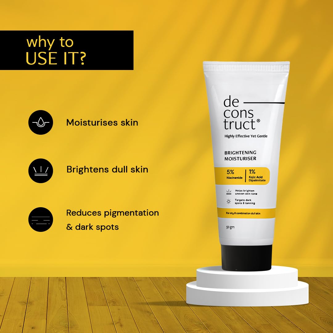 Brightening Moisturizer (Niacinamide, Kojic Acid)