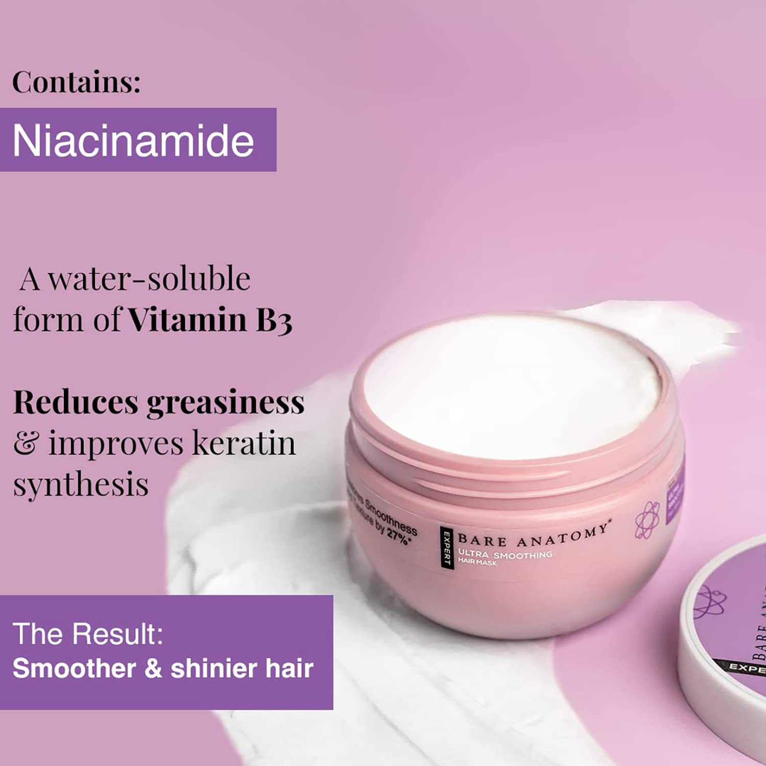 Carbohydrate Complex & Niacinamide Ultra Smoothing Hair Mask