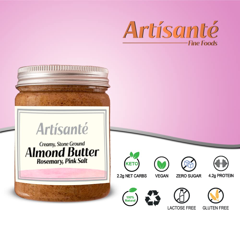 Almond Butter Rosemary & Pink Salt