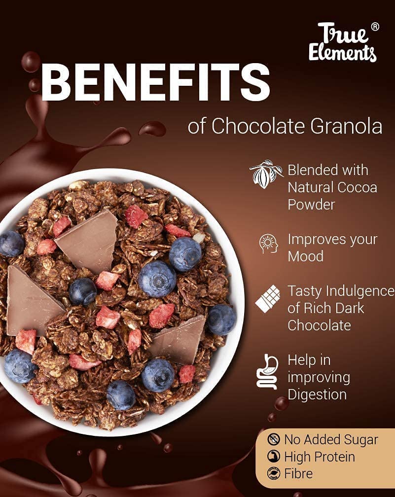 Crunchy Dark Chocolate Granola