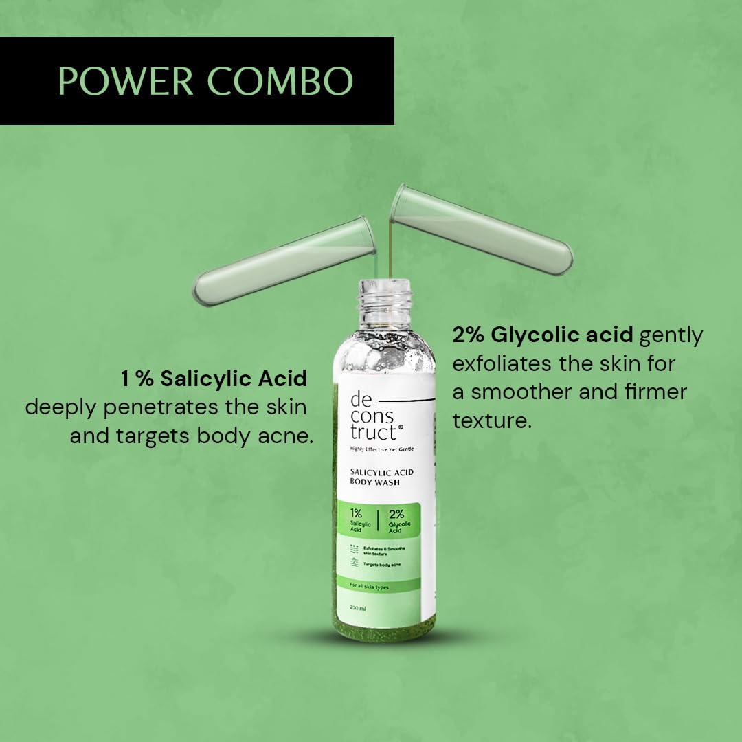 Salicylic Acid Body Wash (1% Salicylic, 2% Glycolic)
