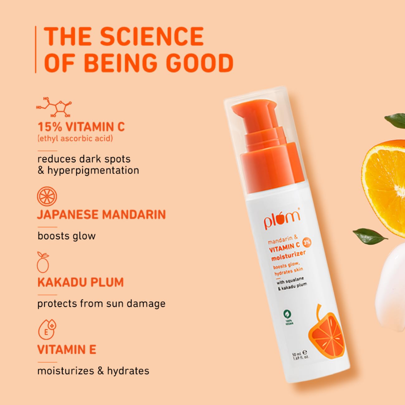 Plum 3% Vitamin C Moisturizer with Mandarin