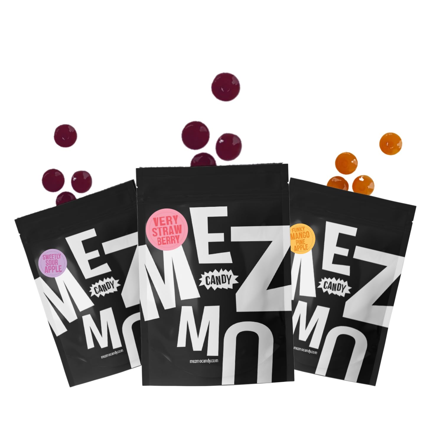 Mezmo Funky 3 Boxes of candies