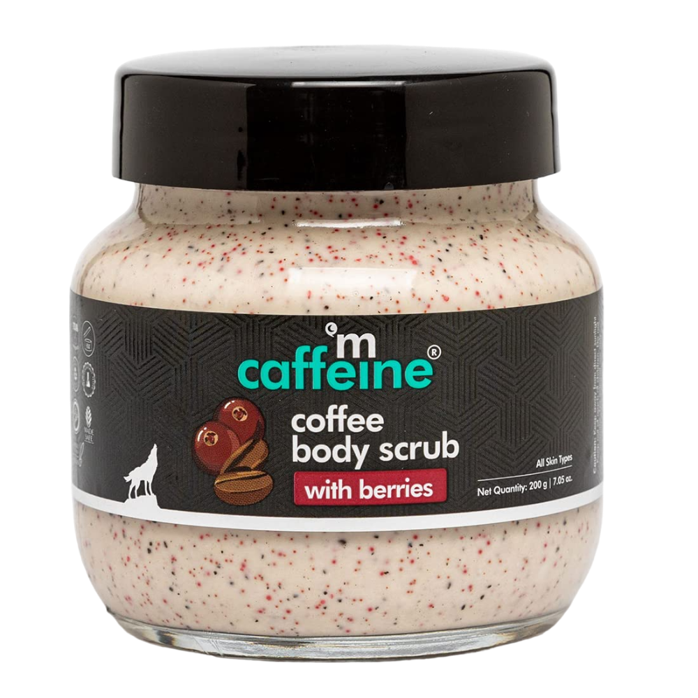 Moisturizing & Creamy Coffee Body Scrub with Berries