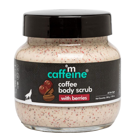 Moisturizing & Creamy Coffee Body Scrub with Berries