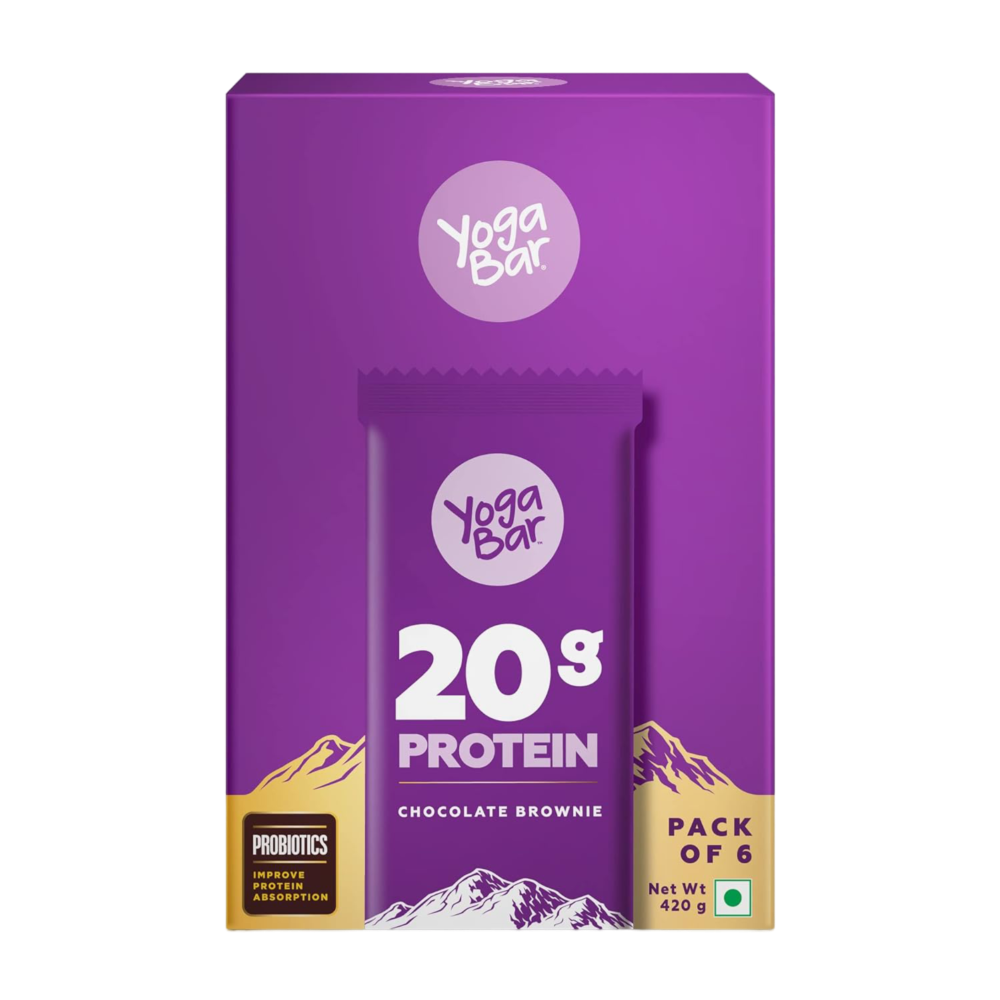 Chocolate Brownie 20g Protein Bar Box