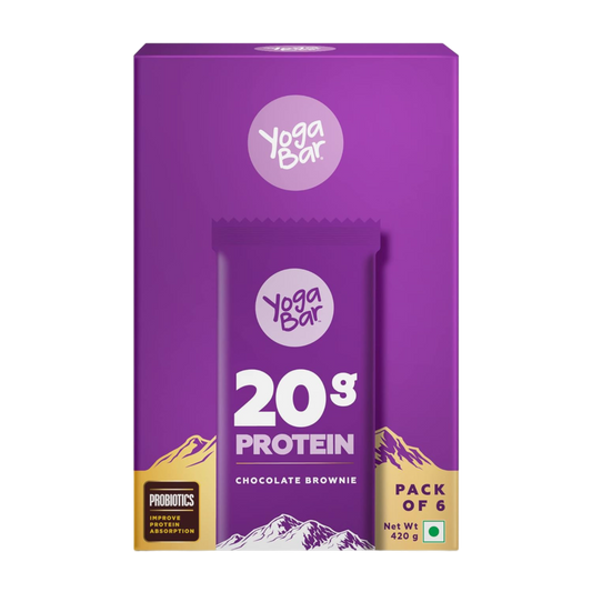 Chocolate Brownie 20g Protein Bar Box