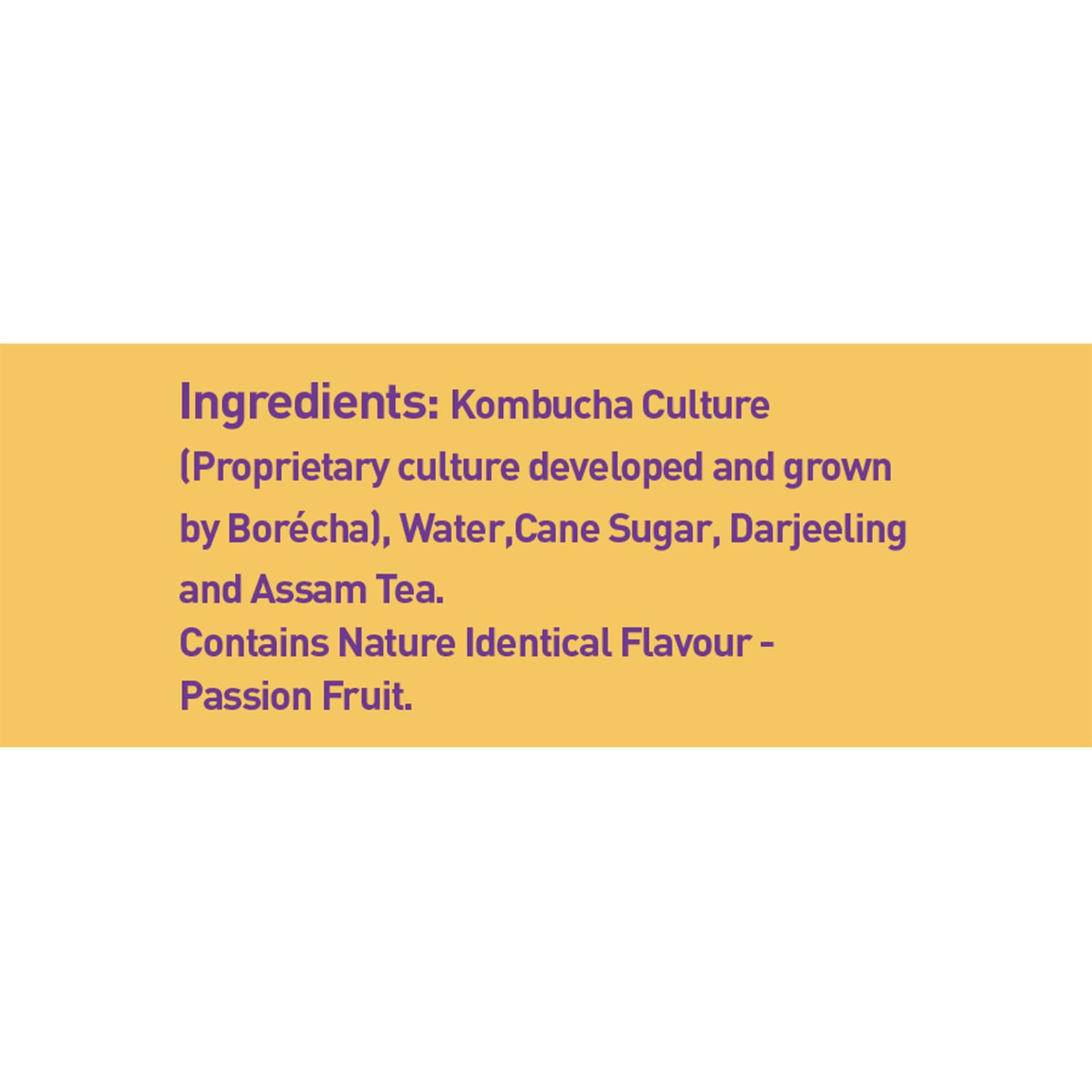 Passion Fruit Probiotic Kombucha