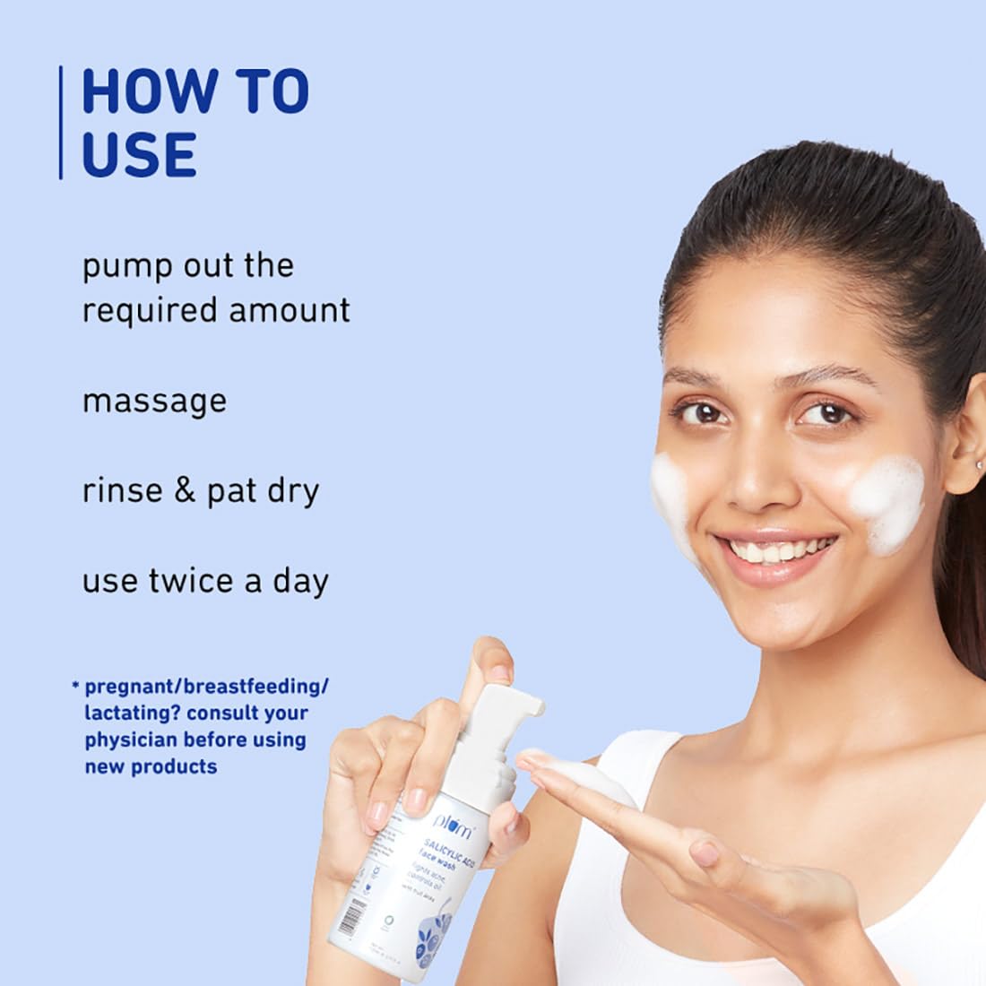 Encapsulated Salicylic Acid Foaming Face Wash