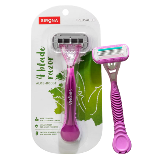 Aloe Boost 4 Blade Reusable Razor