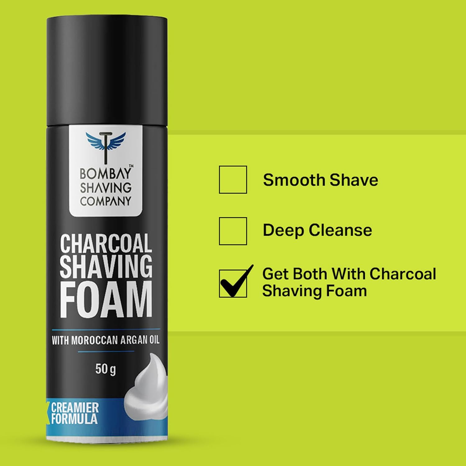 Charcoal Shaving Foam