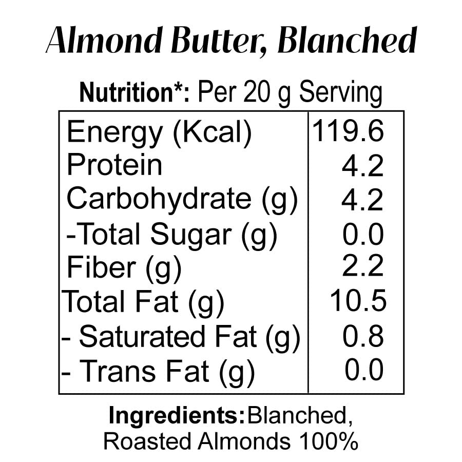 Almond Butter Blanched