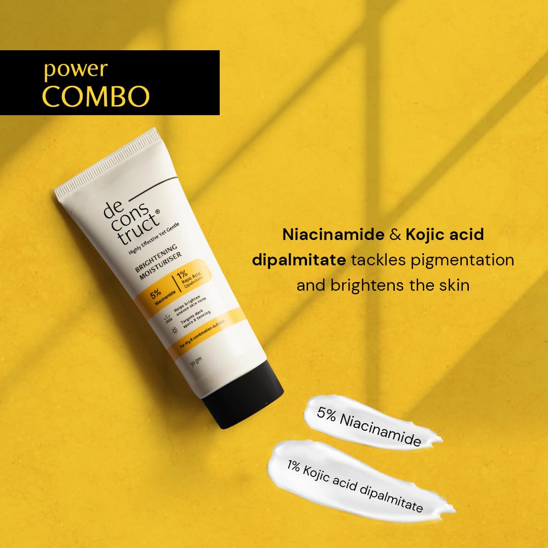 Brightening Moisturizer (Niacinamide, Kojic Acid)