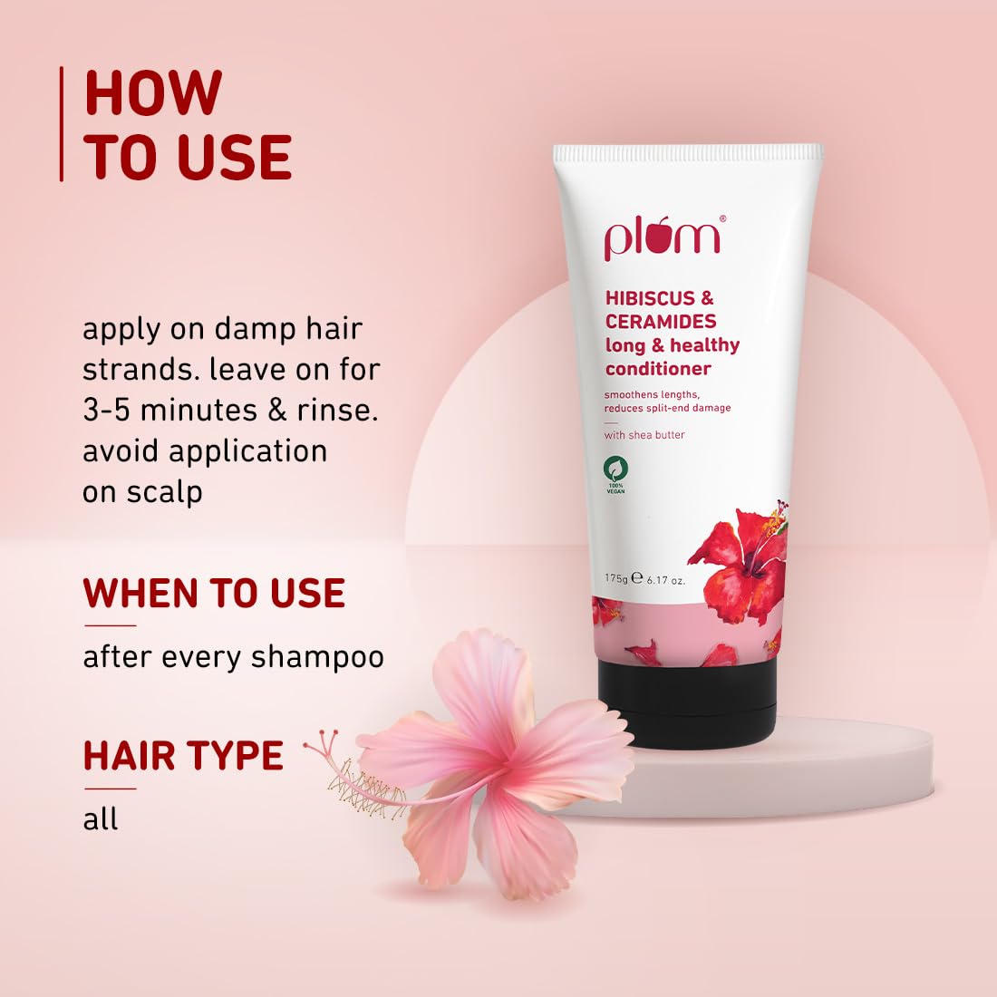 Hibiscus Conditioner with Ceramide Hair Conditioner