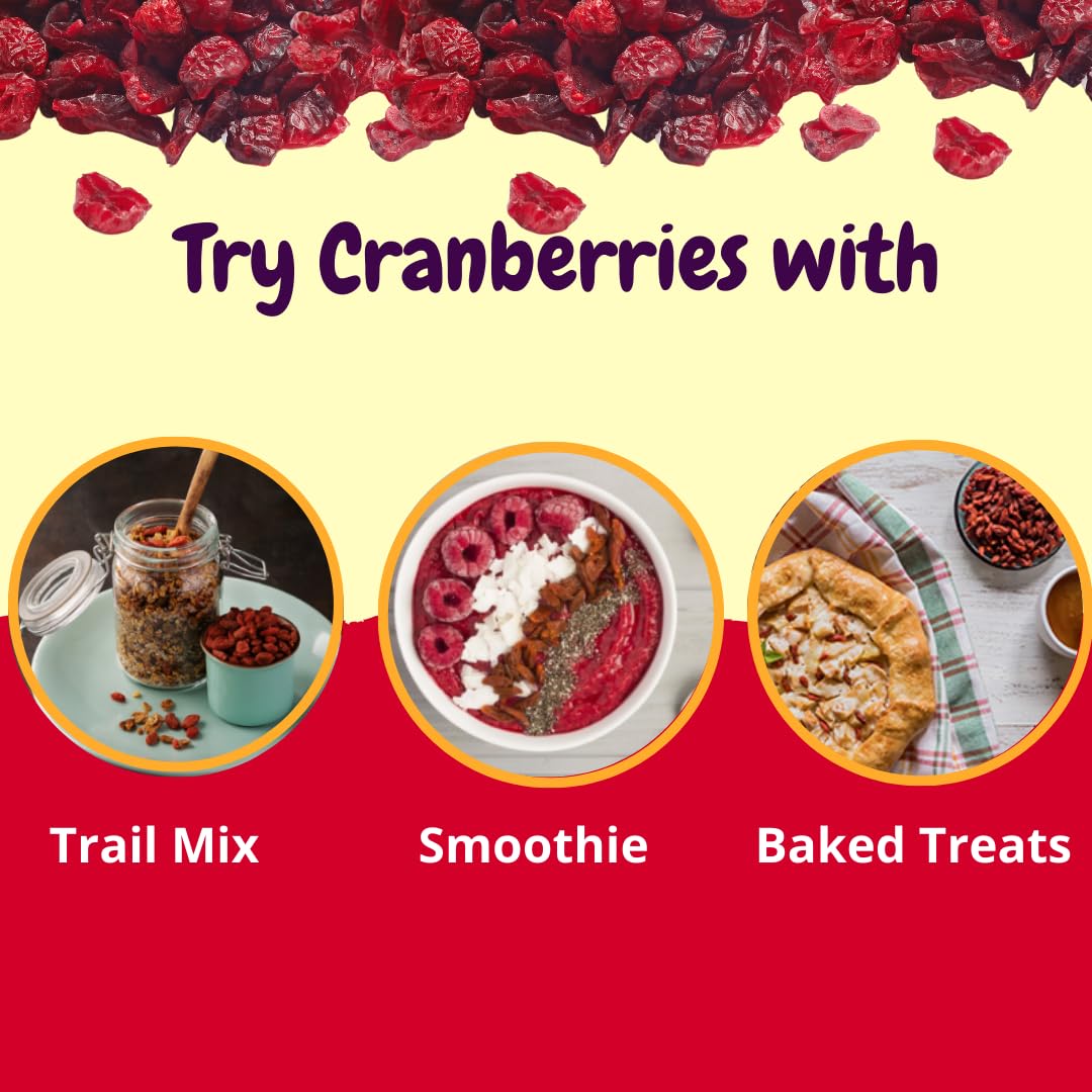 Premium Whole Dried Cranberries