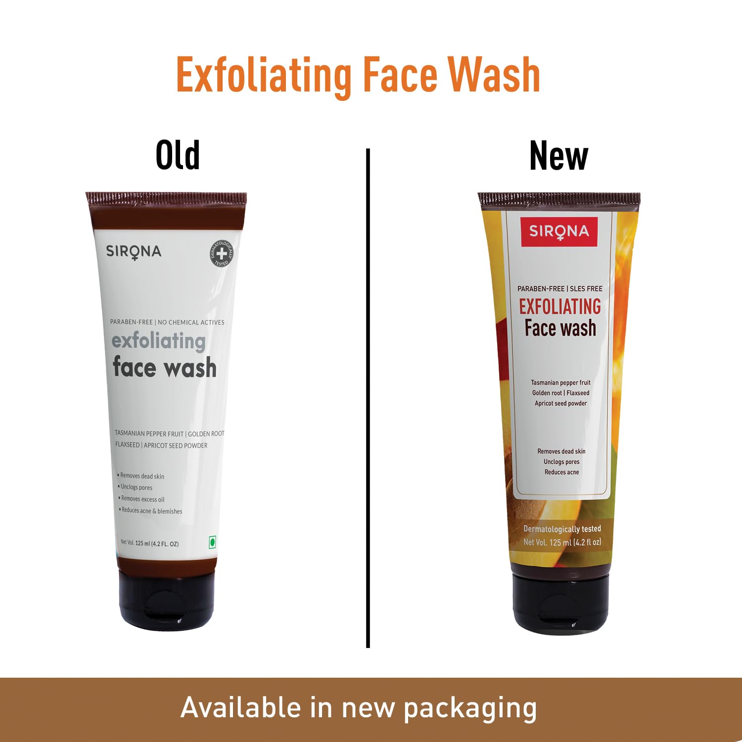 Natural Exfoliating Face Wash