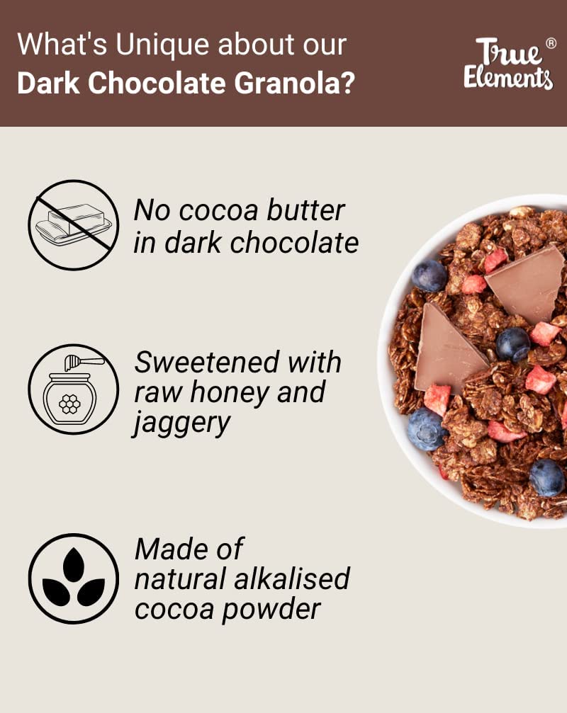 Crunchy Dark Chocolate Granola