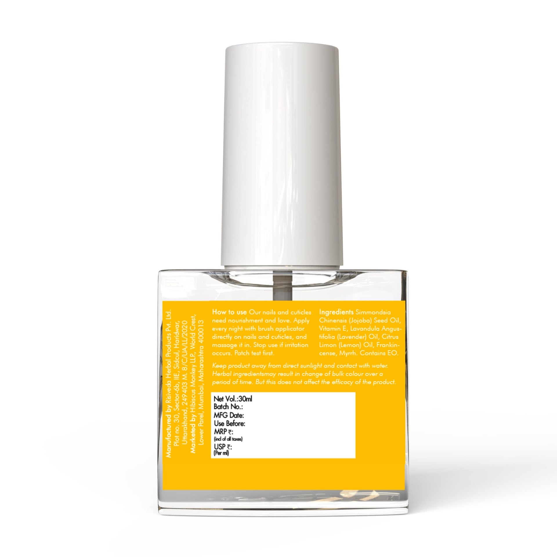 Repairs Cuticle & Stimulates Nail Growth Jojoba & Myrrh