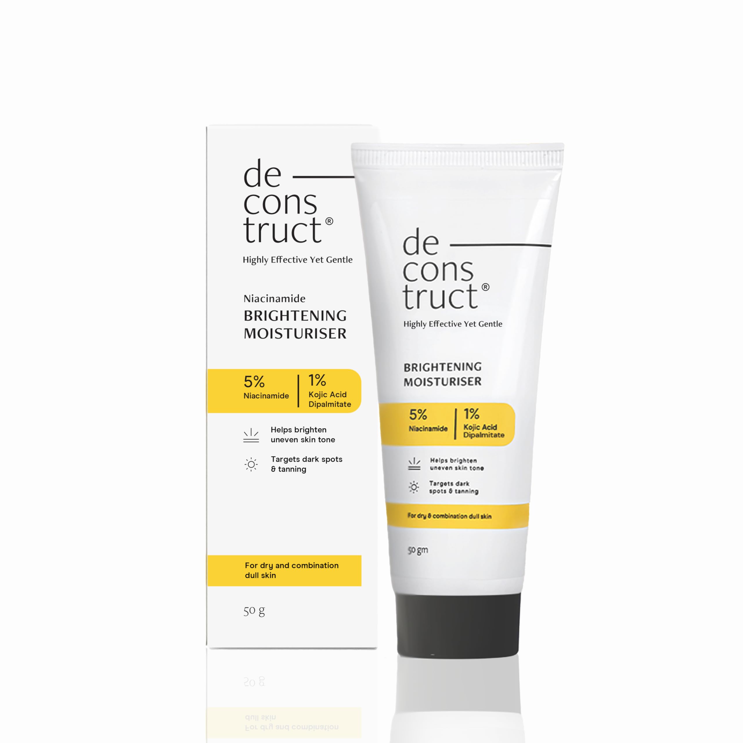 Brightening Moisturizer (Niacinamide, Kojic Acid)
