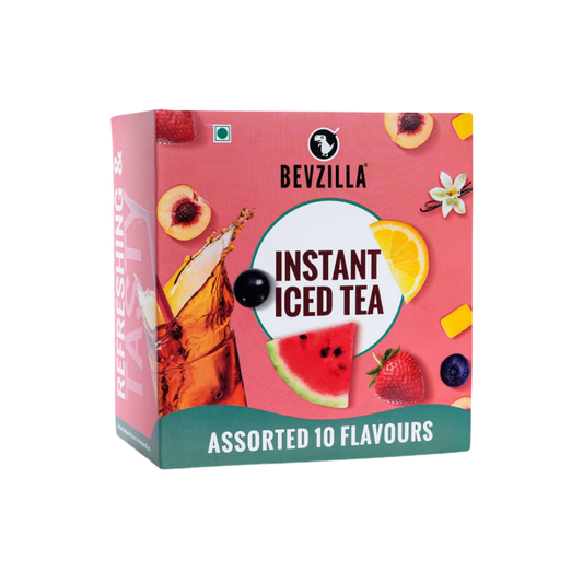 Assorted Iced Tea Powder 10 Flavours Pack