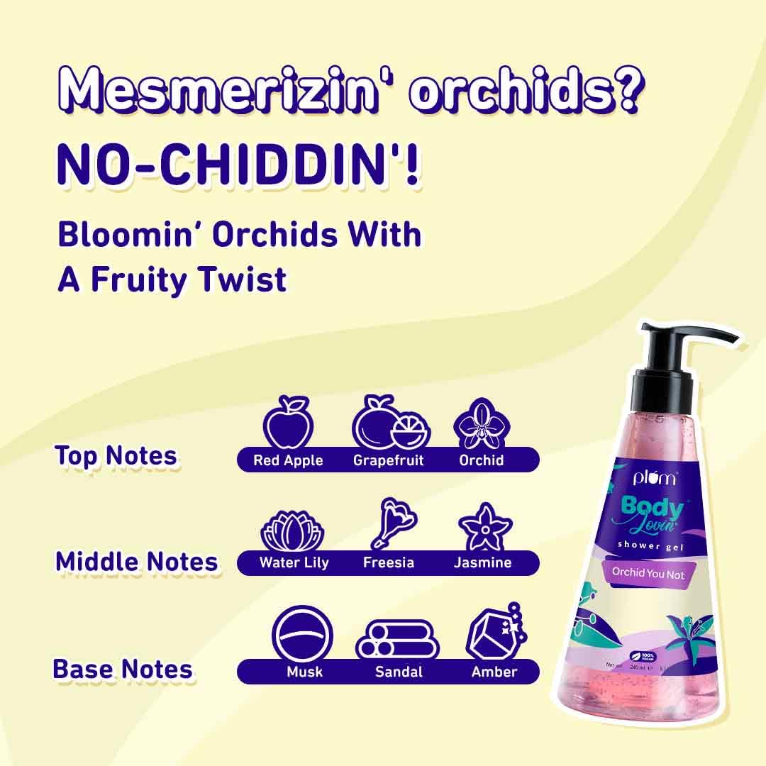 BodyLovin Orchid-You-Not Shower Gel