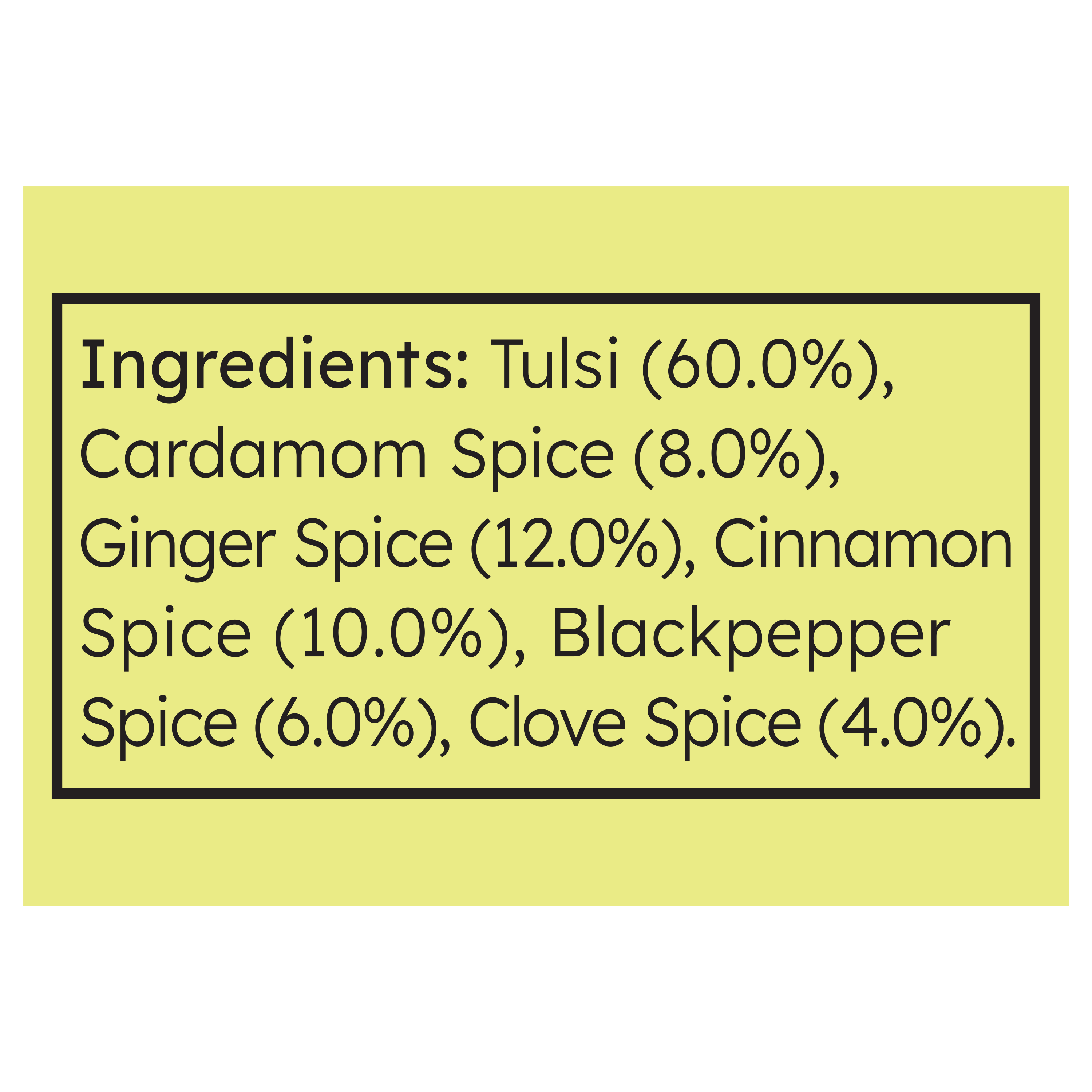 Tulsi Spice Mix