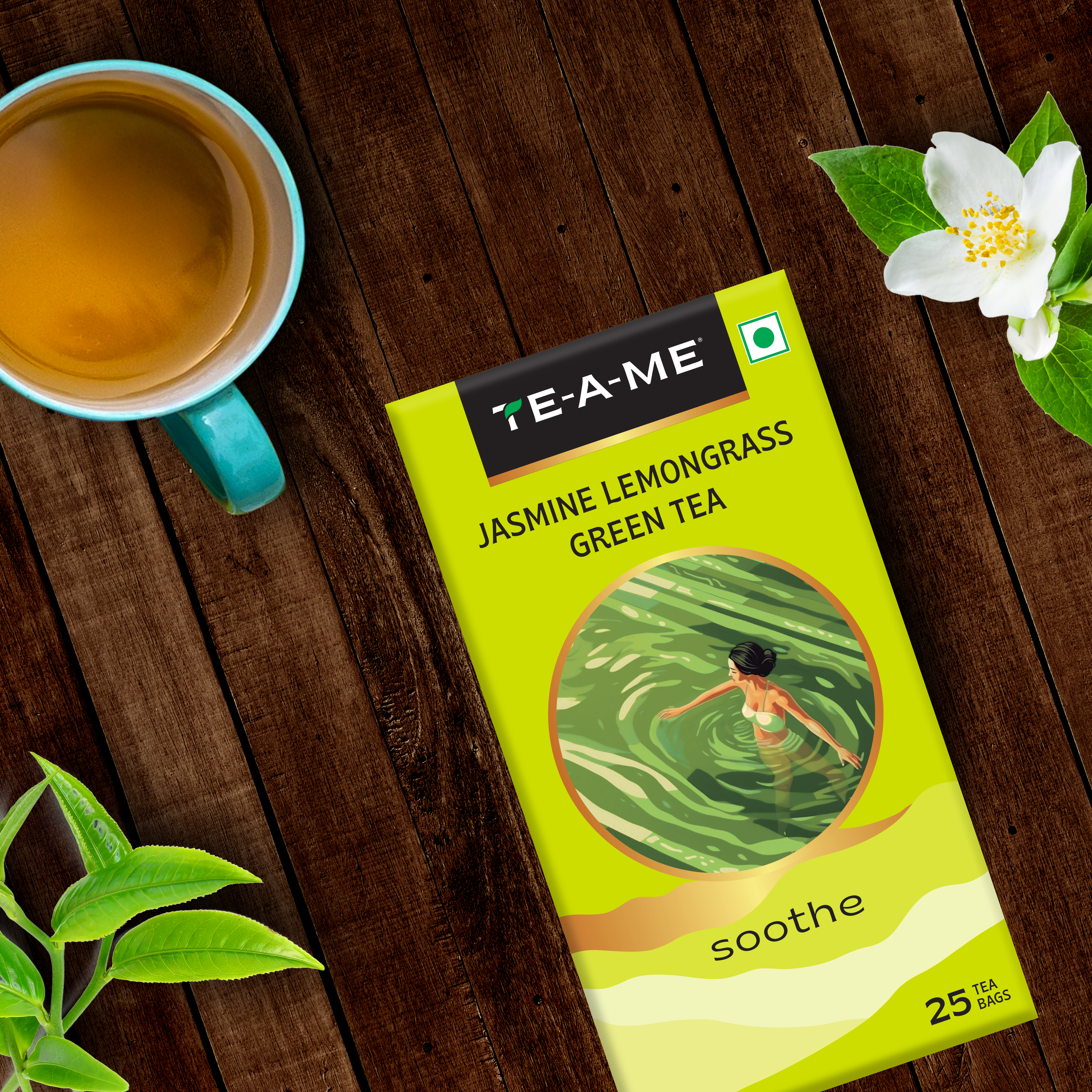 Jasmine Lemongrass Tea Bags