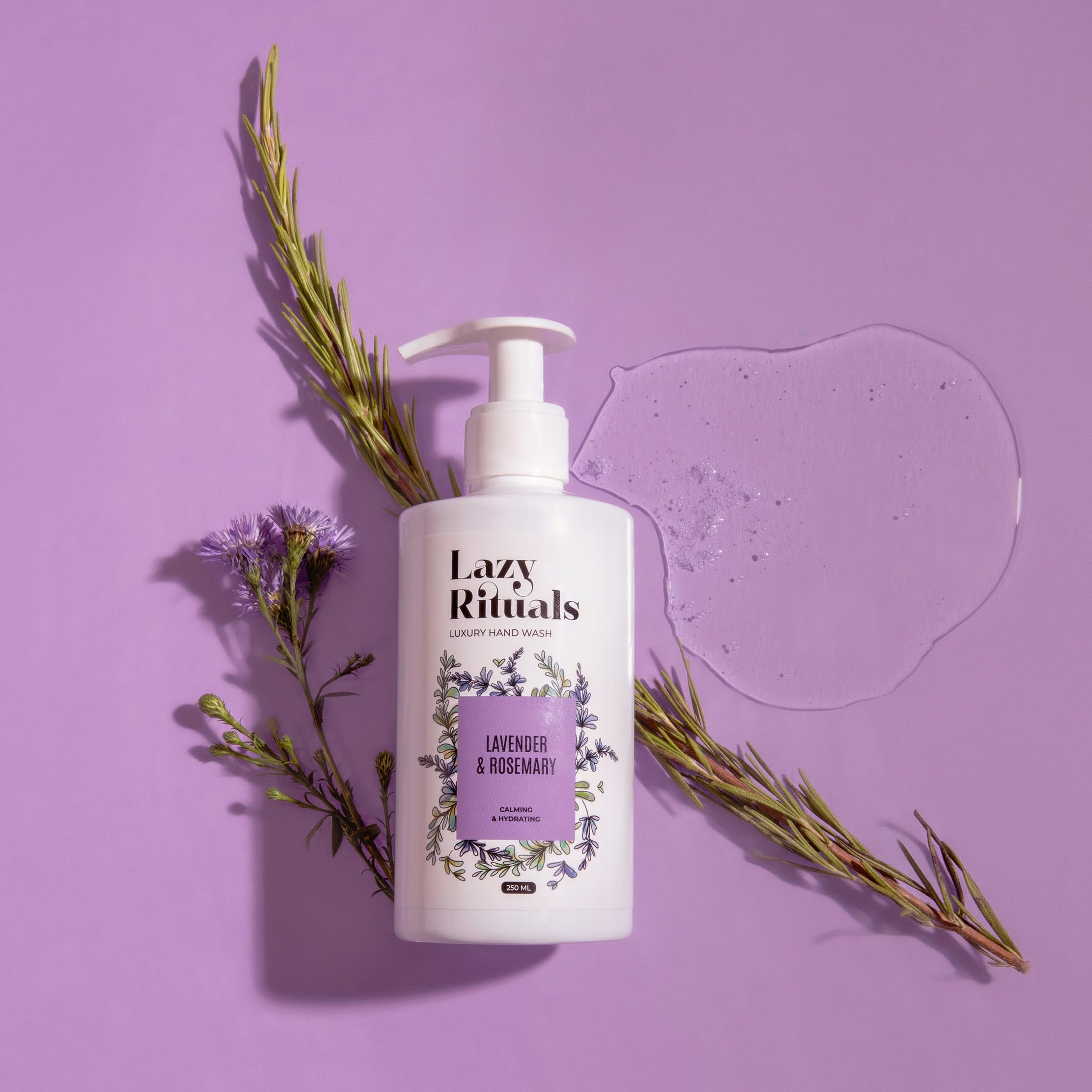 Lavender and Rosemary Vegan & Silicone Free Hand Wash