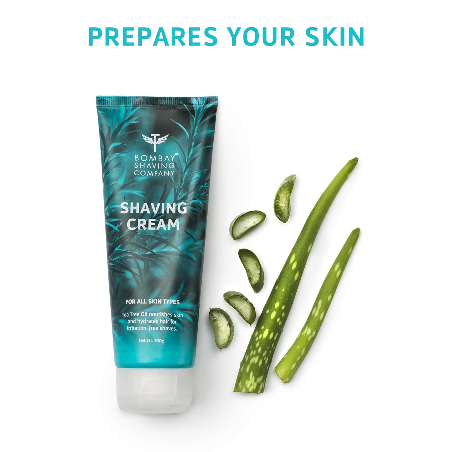 Tea Tree Oil & Aloe Vera Shaving Cream