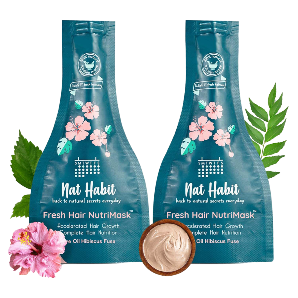 Five Oil Hibiscus NutriMask 2 Pack