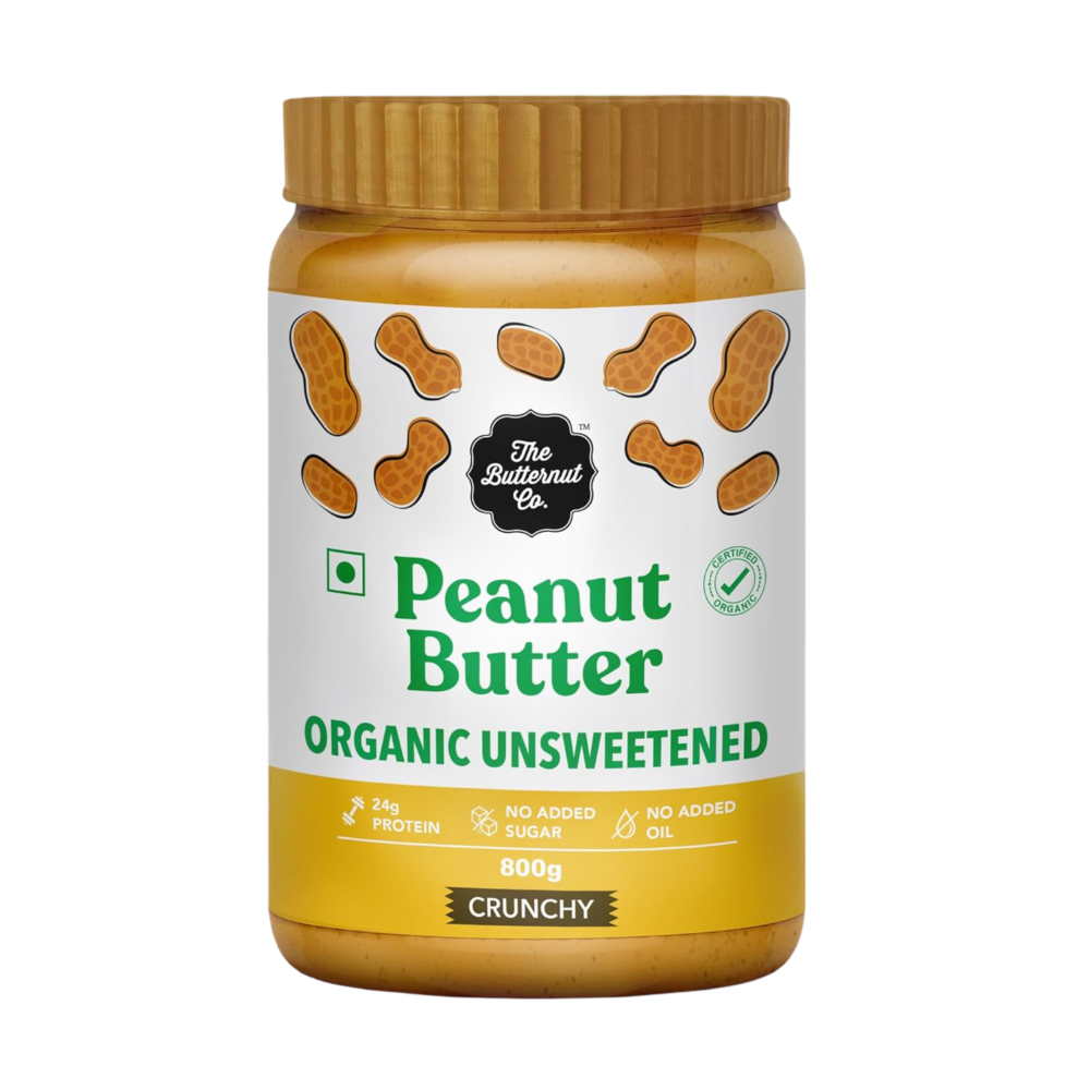 Crunchy Unsweetened Organic Peanut Butter